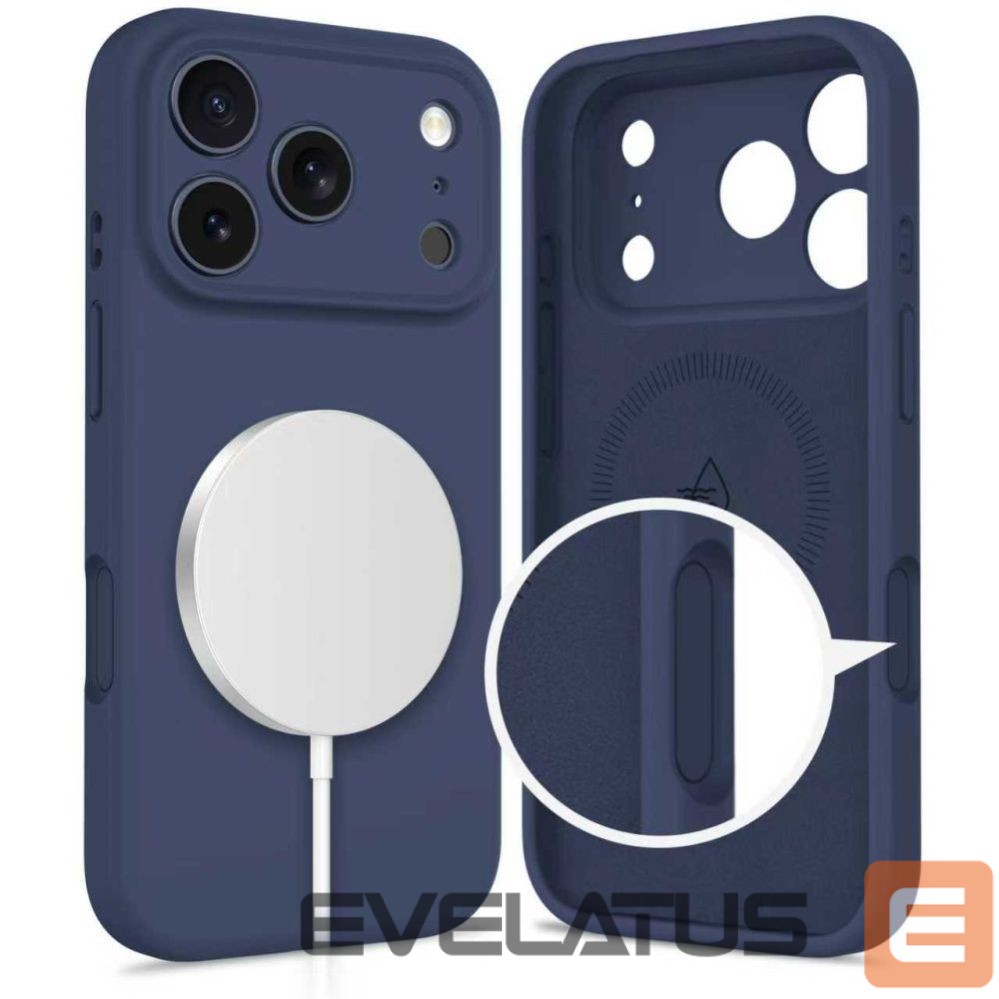 Other goods Tech-Protect Tech-Protect Silicone MagSafe Case for iPhone 17 Pro - Navy Blue