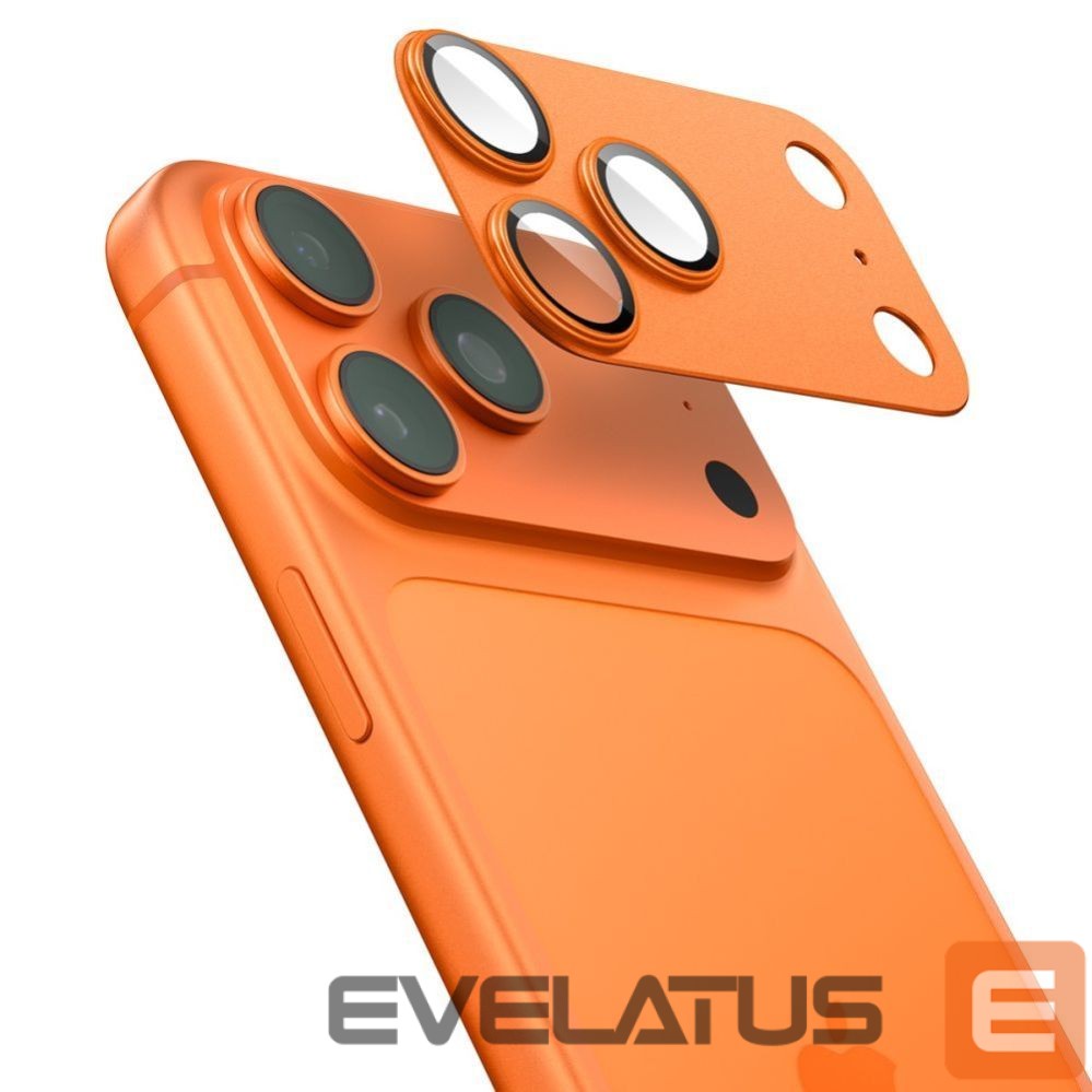 Other goods Spigen Spigen Optik Pro XL Camera Lens Glass for iPhone 17 Pro - Orange