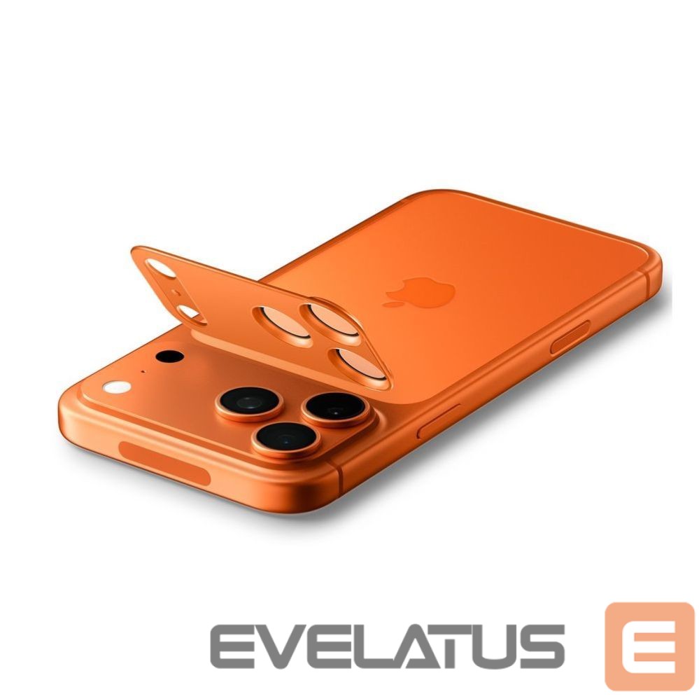 Other goods Spigen Spigen Optik Pro XL Camera Lens Glass for iPhone 17 Pro - Orange