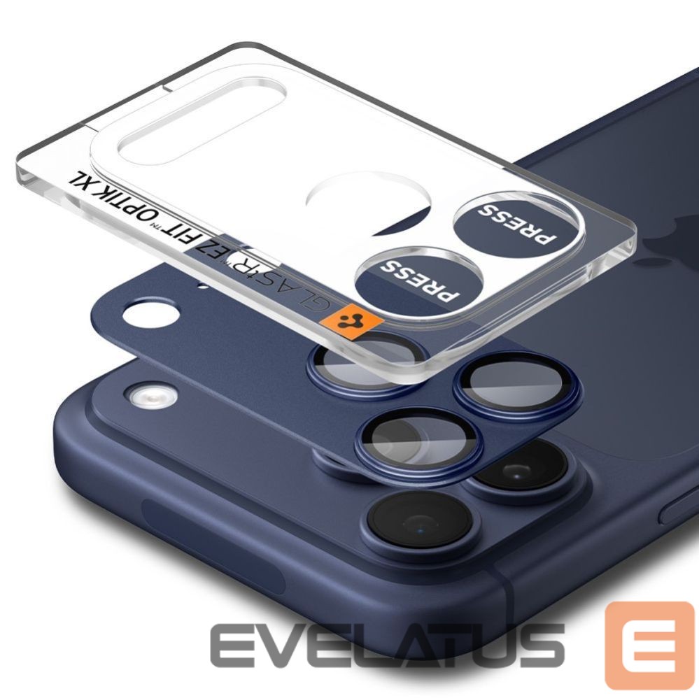 Other goods Spigen Spigen Optik Pro XL Camera Lens Glass for iPhone 17 Pro Max - Navy Blue