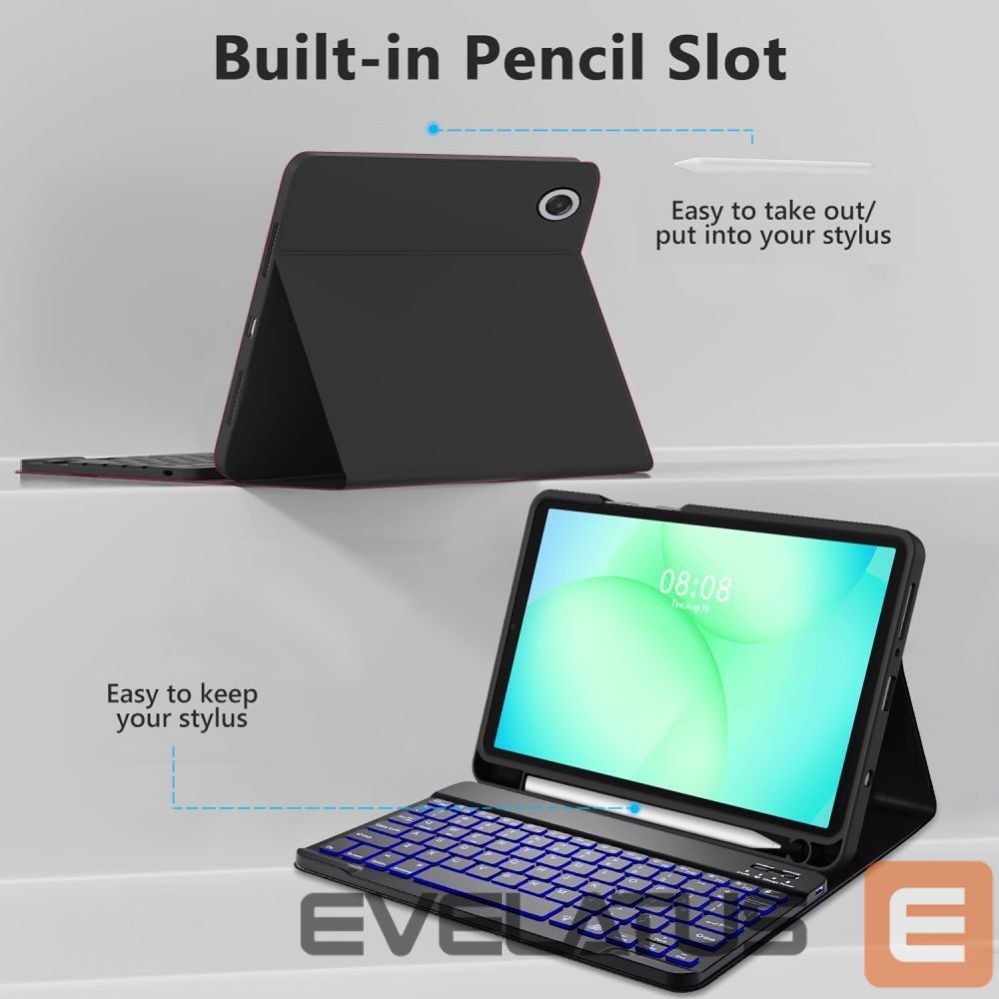 Other goods Tech-Protect Tech-Protect SC Pen Case for Samsung Galaxy Tab A9 / A11 8.7 X110 / X115 / X133 / X135 - Black