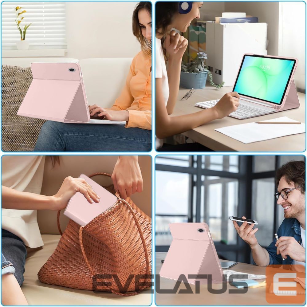 Other goods Tech-Protect Tech-Protect SC Pen Case for Samsung Galaxy Tab A9 / A11 8.7 X110 / X115 / X133 / X135 - Pink