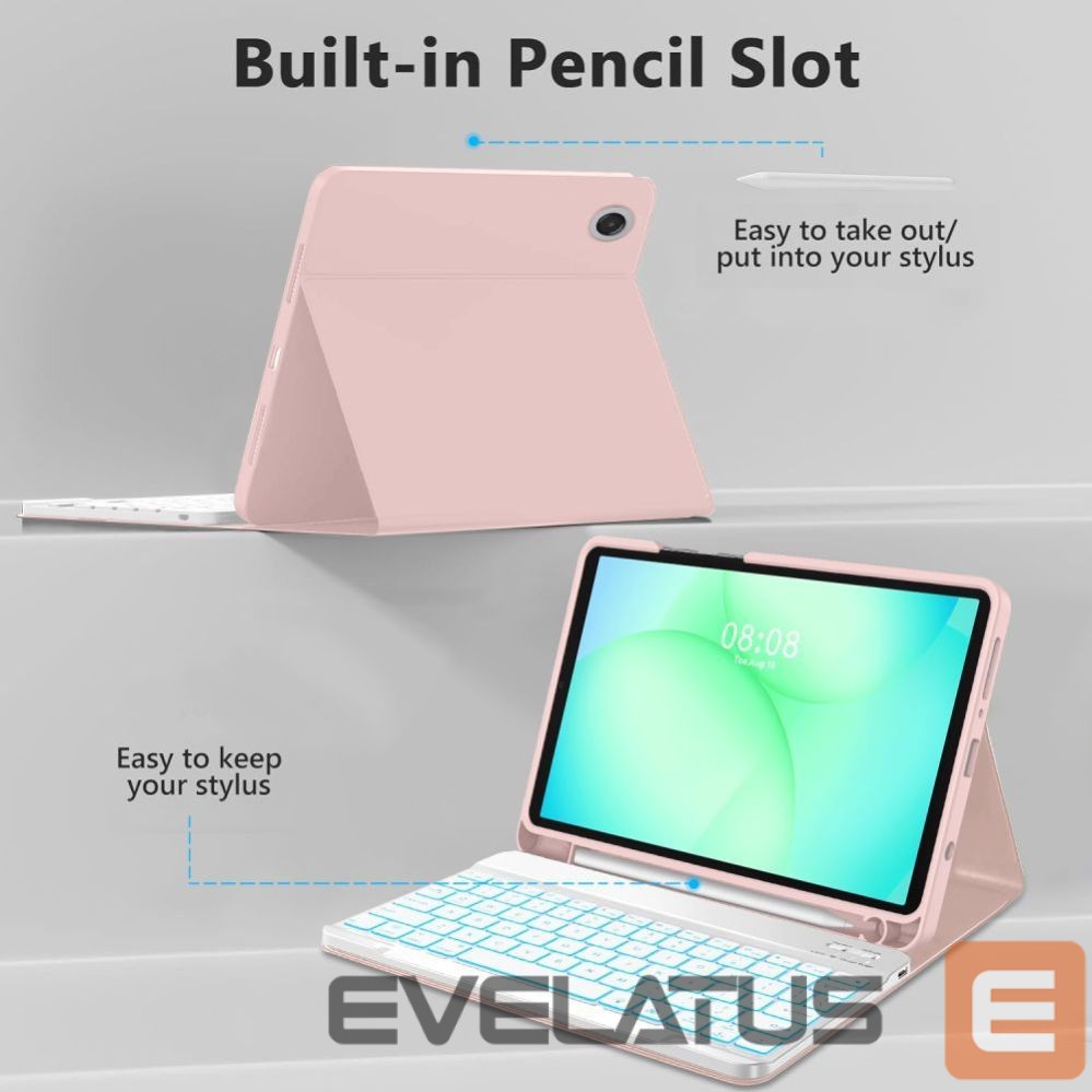 Other goods Tech-Protect Tech-Protect SC Pen Case for Samsung Galaxy Tab A9 / A11 8.7 X110 / X115 / X133 / X135 - Pink