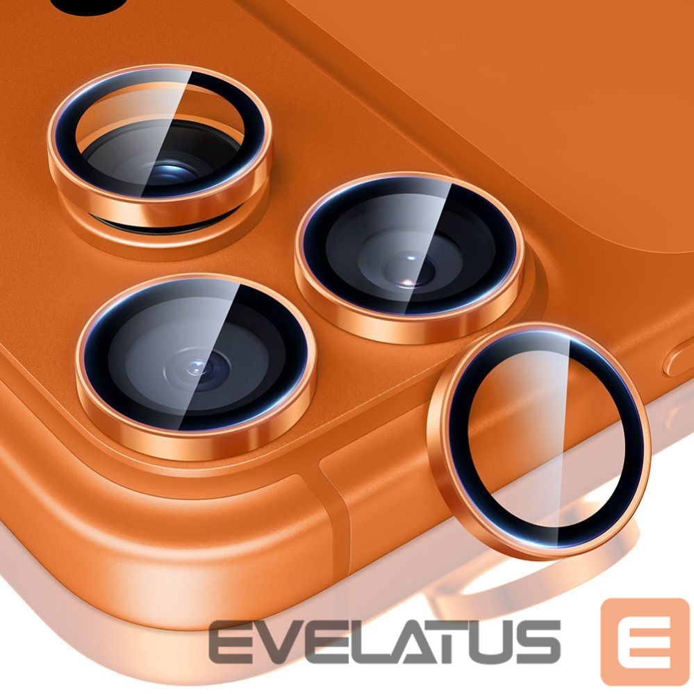 Other goods ESR ESR Armorite Camera Lens Glass for iPhone 17 Pro / Max / 15 Pro / Max / 16 Pro / Max / 17 Pro / Max - Orange