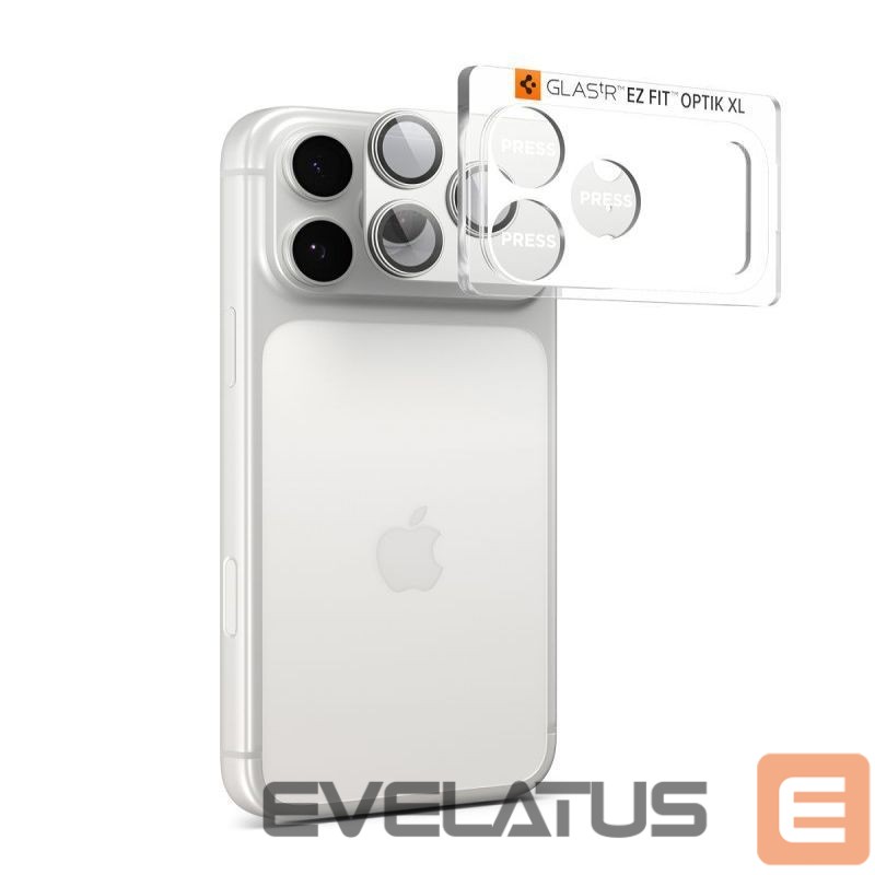 Other goods Spigen Spigen Optik Pro XL Camera Lens Glass for iPhone 17 Pro Max - Silver