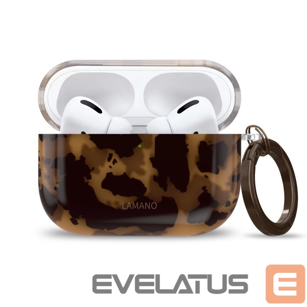 Other goods Tech-Protect Tech-Protect Lamano case for AirPods Pro 3 - black and brown