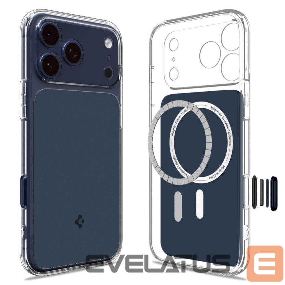 Other goods Spigen Spigen Thin Fit MagSafe Case for iPhone 17 Pro - Clear Navy Blue