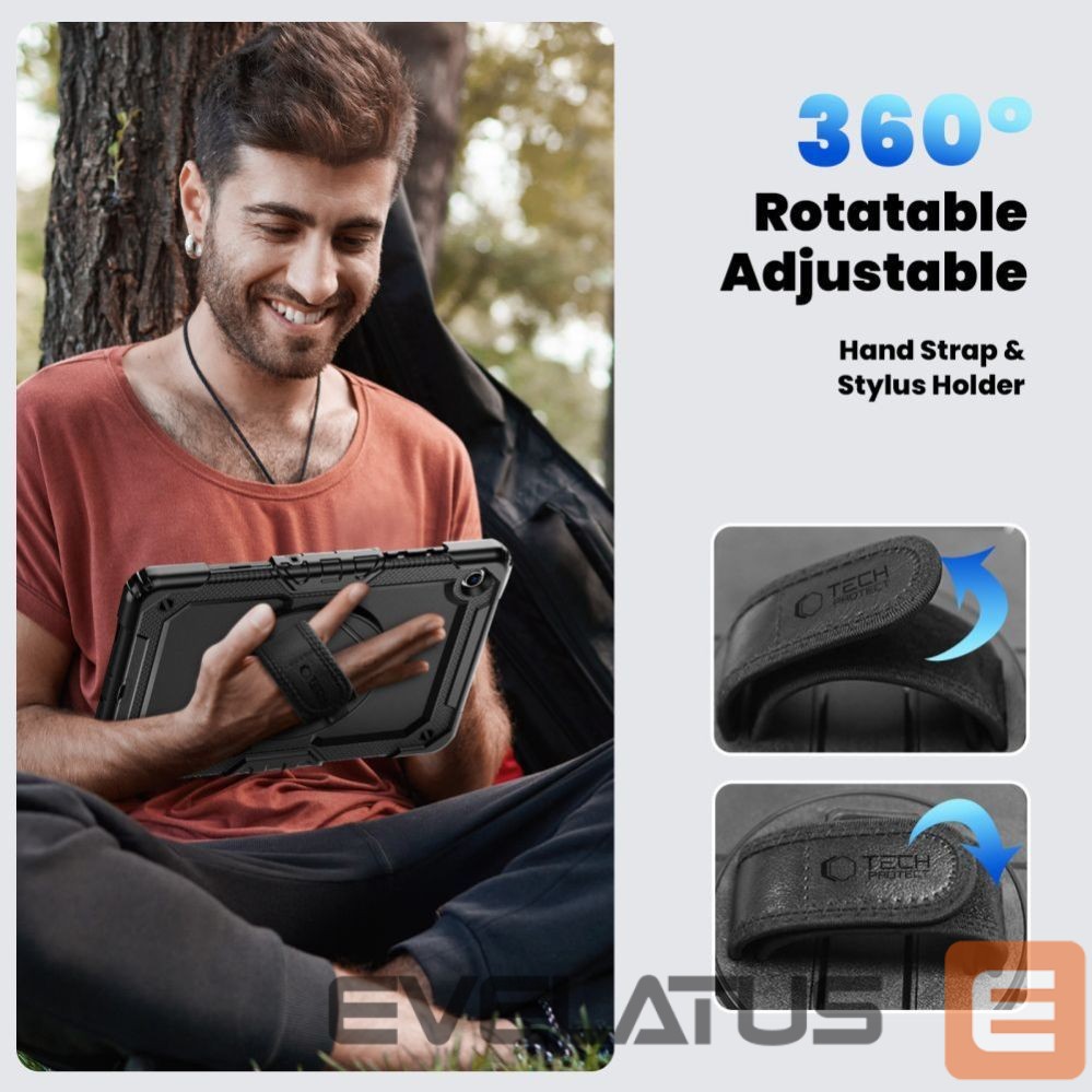 Other goods Tech-Protect Tech-Protect Solid Case for Samsung Galaxy Tab A9+ / A11+ Plus 11.0 X210 / X215 / X216 / X230 / X235 / X236 - Black