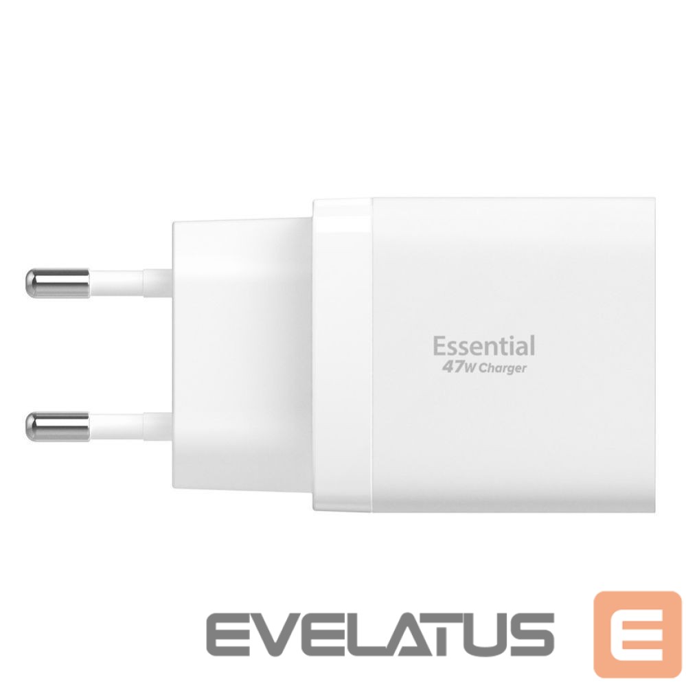 Other goods Spigen Spigen Essential EE472EU 2-port USC-C 47W wall charger - white