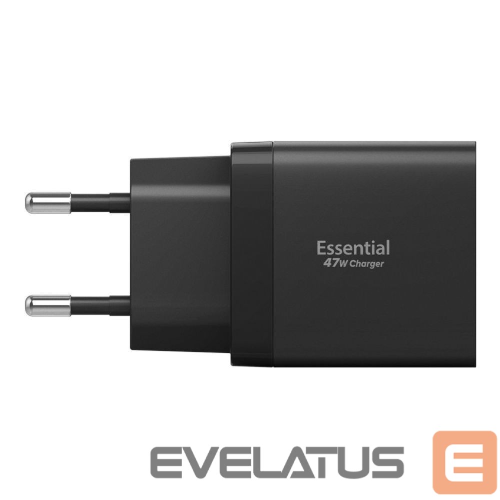 Other goods Spigen Spigen Essential EE472EU 2-port USC-C 47W wall charger - black