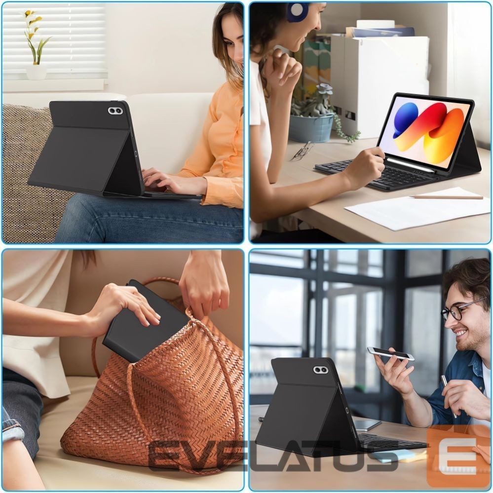 Other goods Tech-Protect Tech-Protect SC Pen Case for Xiaomi Poco Pad M1 / Redmi Pad 2 Pro 12.1 - Black