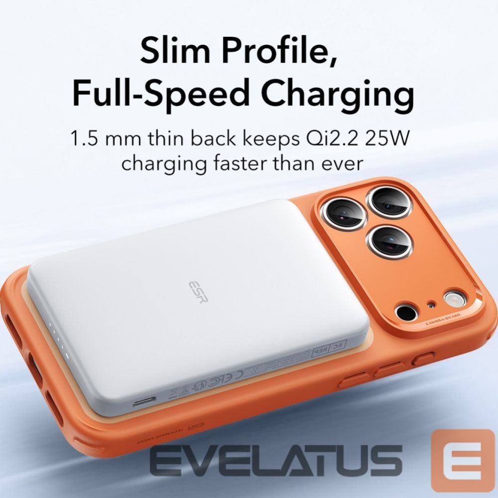 Other goods ESR ESR Classic Hybrid MagSafe Case for iPhone 17 Pro Max - Clear Orange