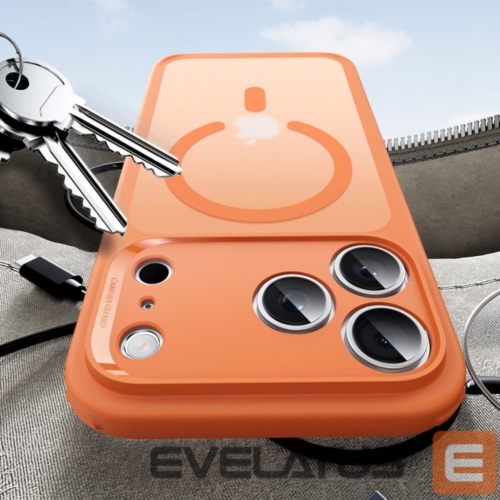 Other goods ESR ESR Classic Hybrid MagSafe Case for iPhone 17 Pro Max - Clear Orange