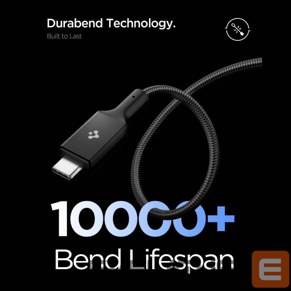 Other goods Spigen Spigen EB10010CC 100W 100 cm Cable - Black