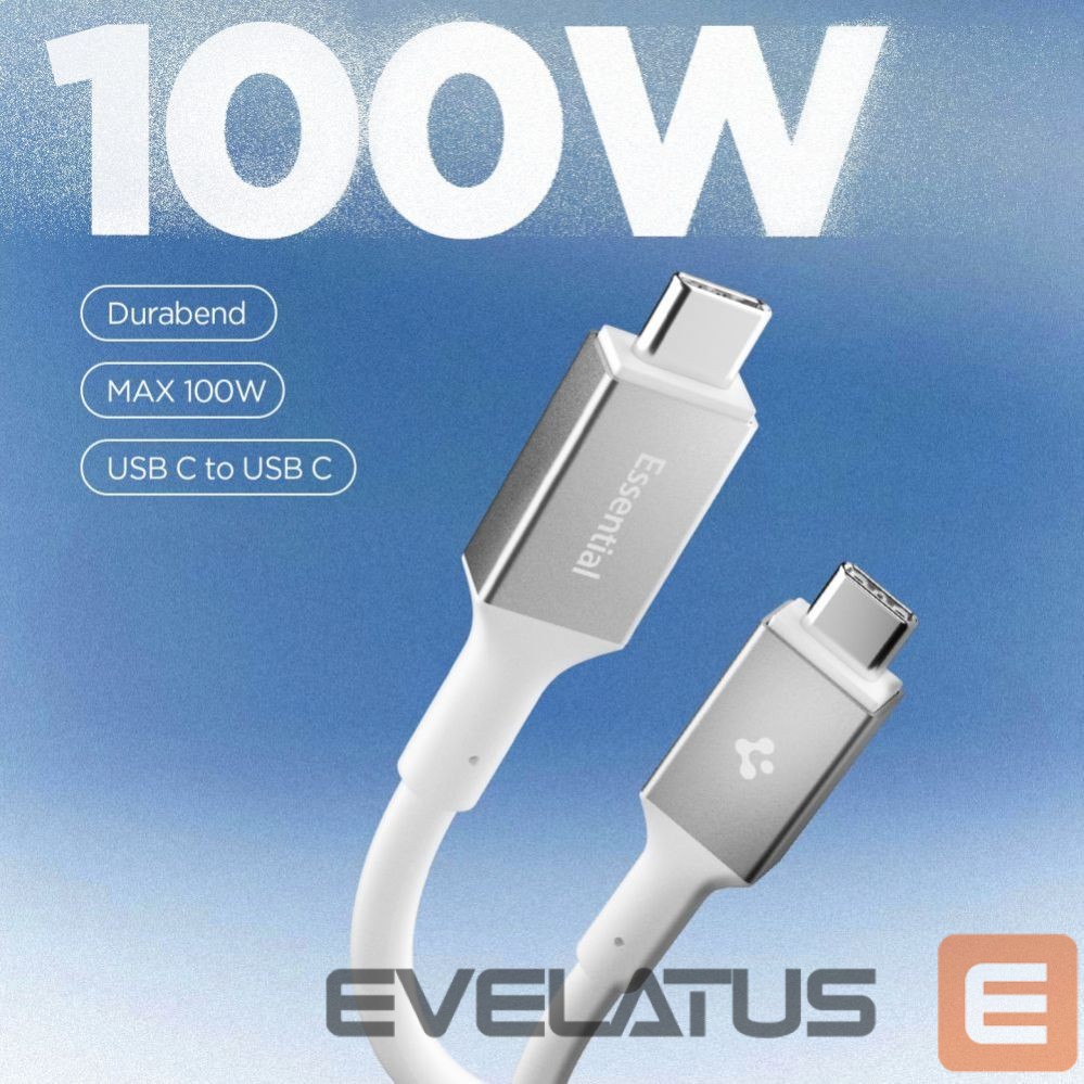 Other goods Spigen Spigen EB10020CC USB-C Cable 100W 200cm - White