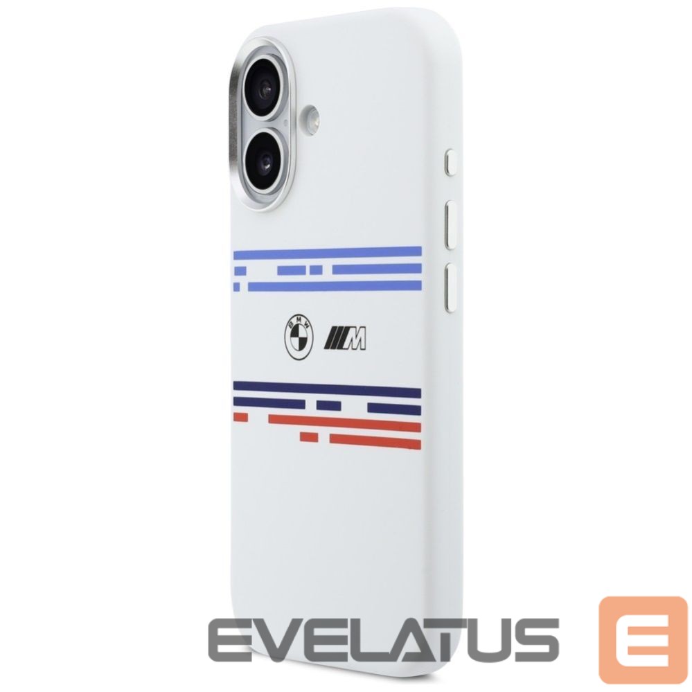 Other goods BMW BMW M Silicon Horizontal Line MagSafe Case for iPhone 17 - White
