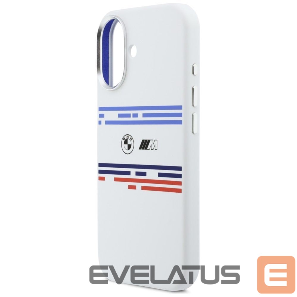 Other goods BMW BMW M Silicon Horizontal Line MagSafe Case for iPhone 17 - White