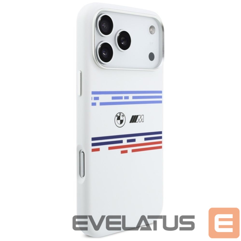 Other goods BMW BMW M Silicon Horizontal Line MagSafe Case for iPhone 17 Pro Max - White