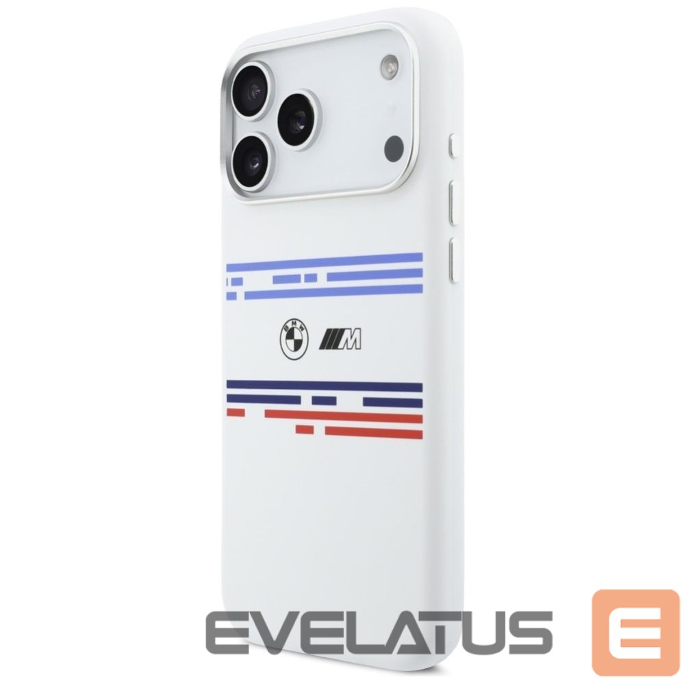 Other goods BMW BMW M Silicon Horizontal Line MagSafe Case for iPhone 17 Pro Max - White