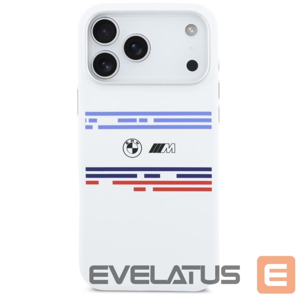 Other goods BMW BMW M Silicon Horizontal Line MagSafe Case for iPhone 17 Pro Max - White