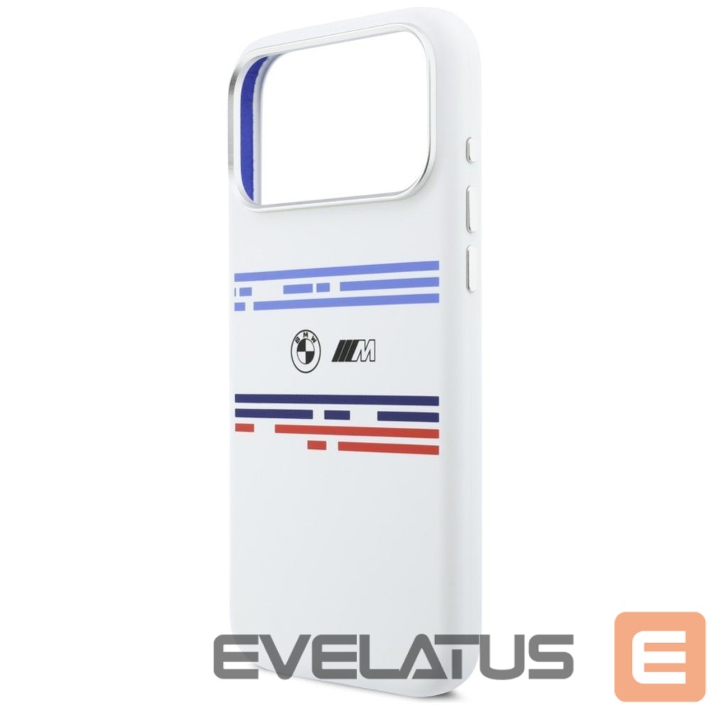 Other goods BMW BMW M Silicon Horizontal Line MagSafe Case for iPhone 17 Pro Max - White