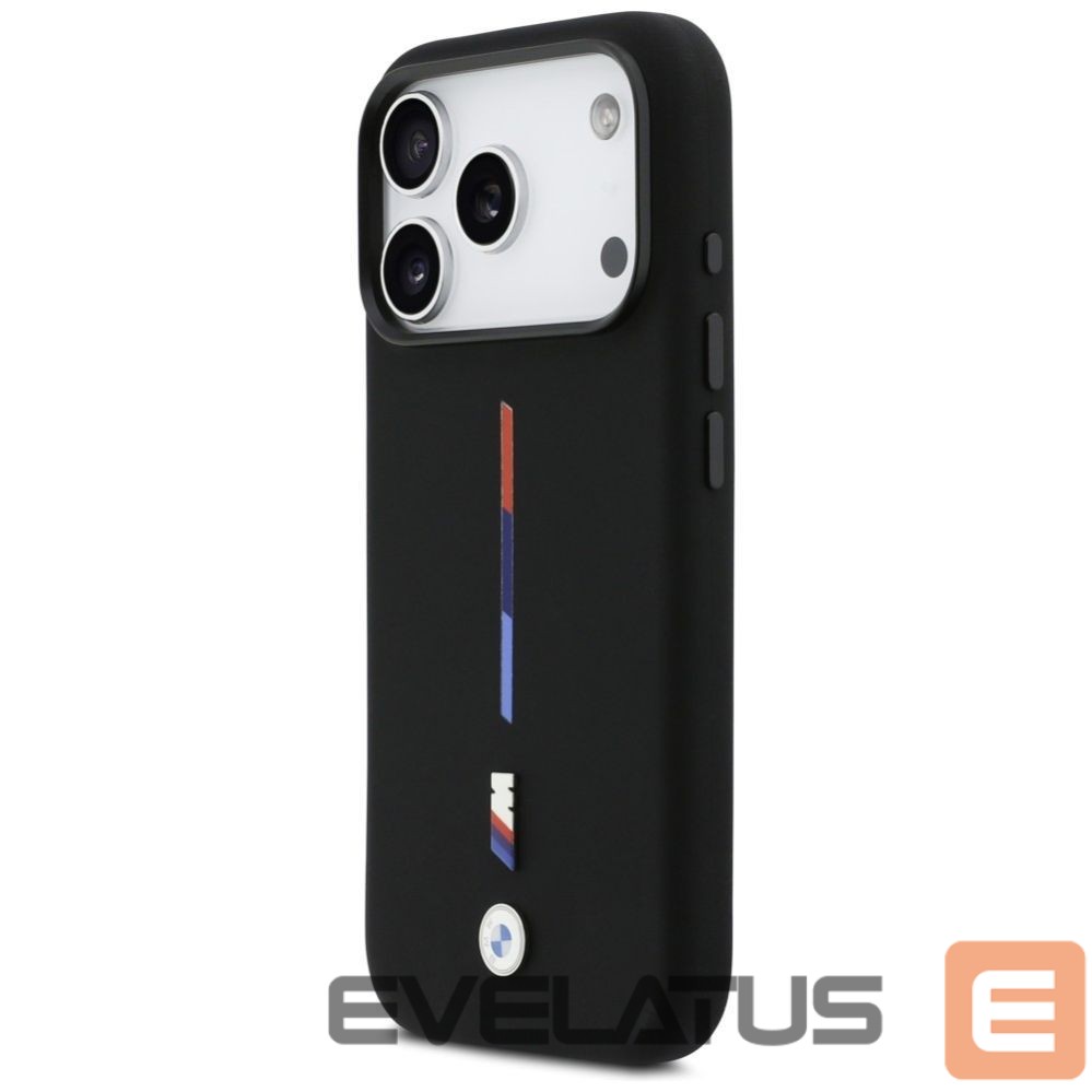Other goods BMW BMW M Silicon Tricolor Line MagSafe Case for iPhone 17 Pro - Black