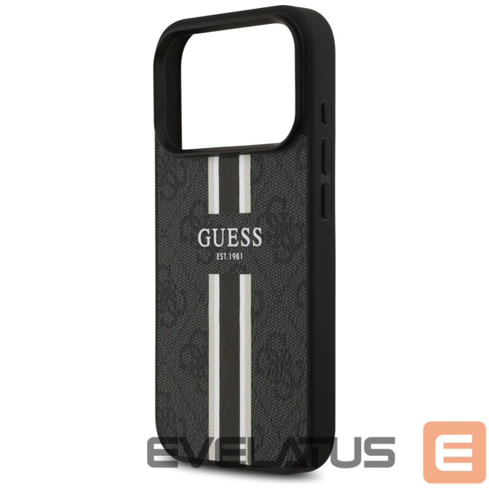 Other goods Guess Guess 4G Printed Stripes MagSafe case for iPhone 17 Pro - black