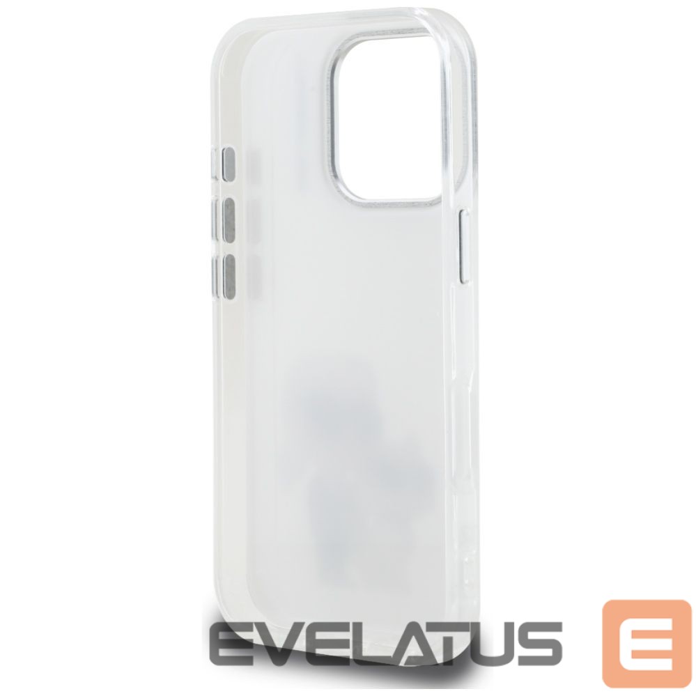 Other goods Karl Lagerfeld Karl Lagerfeld IML Aquarelle Karl & Choupette & Logo iPhone 16 Pro Case - White
