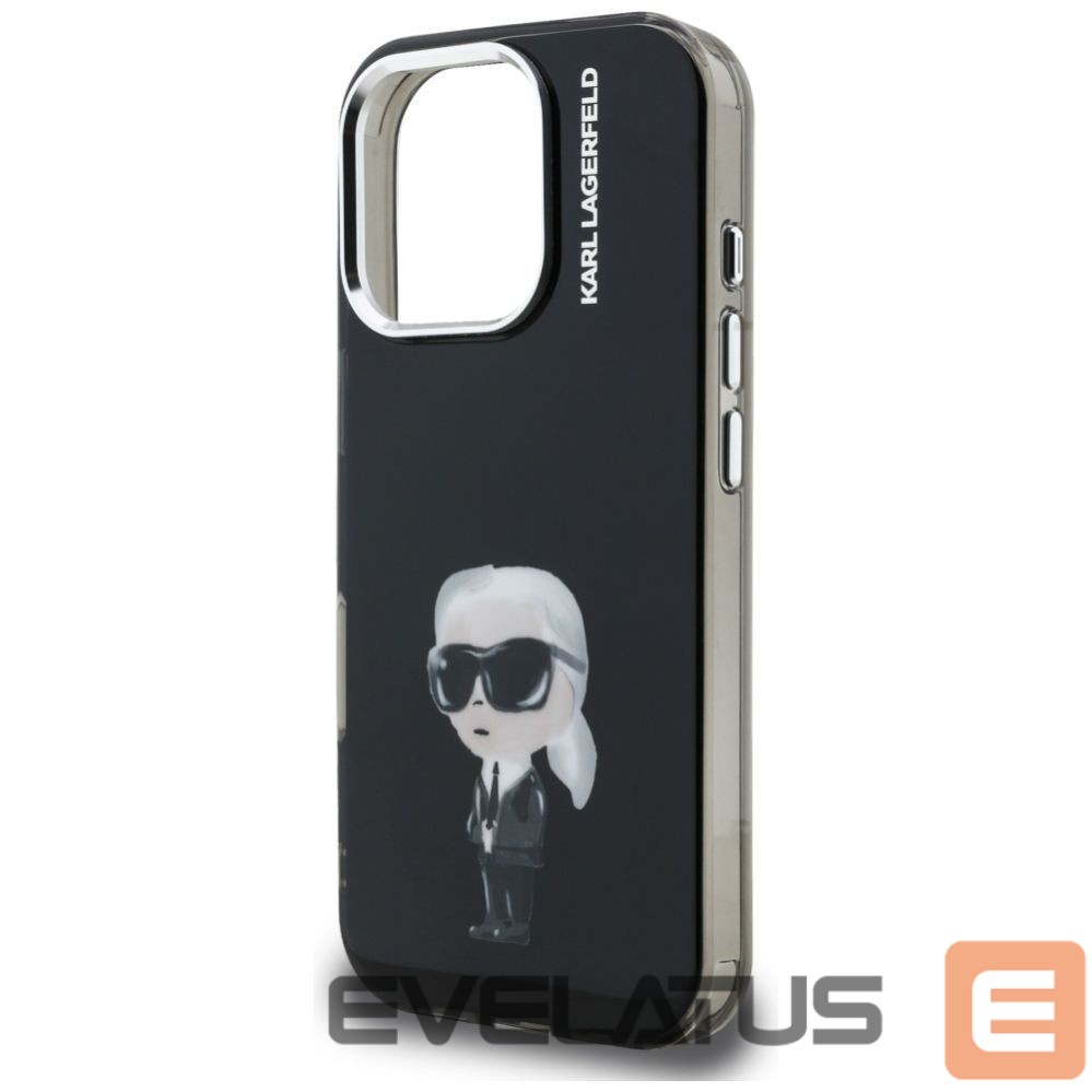Other goods Karl Lagerfeld Karl Lagerfeld IML Aquarelle Karl & Logo MagSafe Case for iPhone 16 Pro - Black