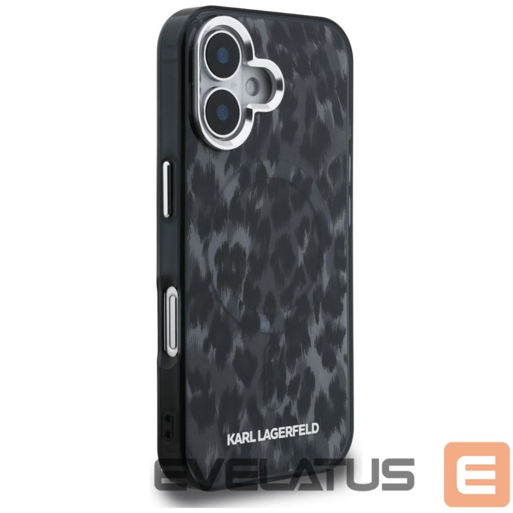 Other goods Karl Lagerfeld Karl Lagerfeld IML Leopard Pattern MagSafe Case for iPhone 16 - Black