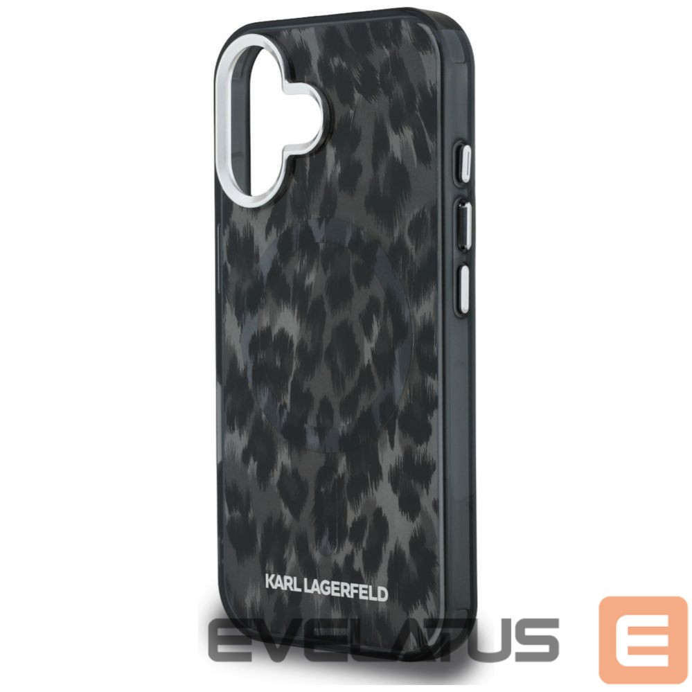 Other goods Karl Lagerfeld Karl Lagerfeld IML Leopard Pattern MagSafe Case for iPhone 16 - Black