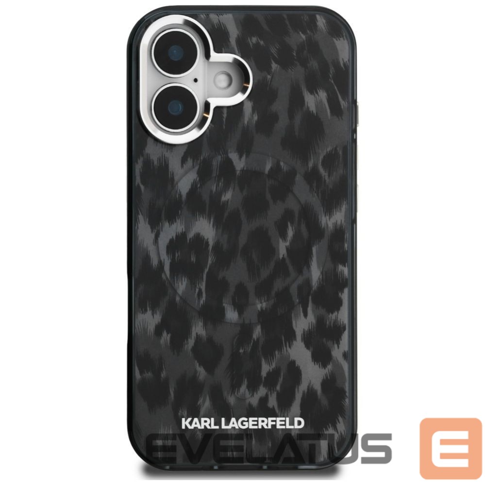 Other goods Karl Lagerfeld Karl Lagerfeld IML Leopard Pattern MagSafe Case for iPhone 16 - Black