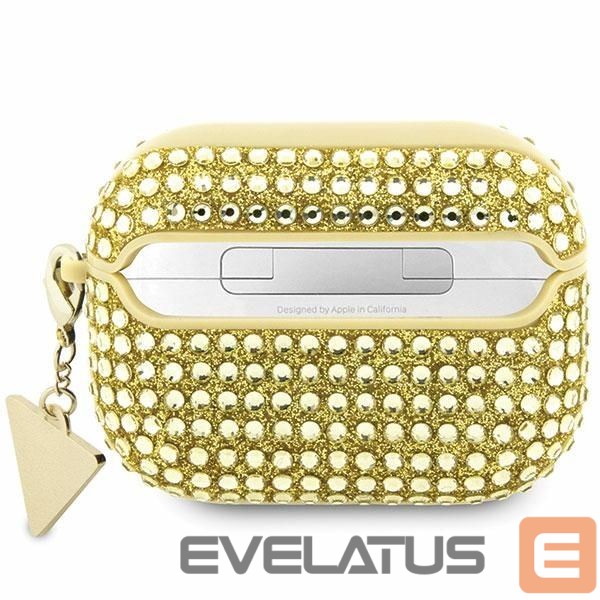 Other goods Guess Guess Rhinestone Triangle Case for AirPods Pro 2 (2022/2023) - Gold