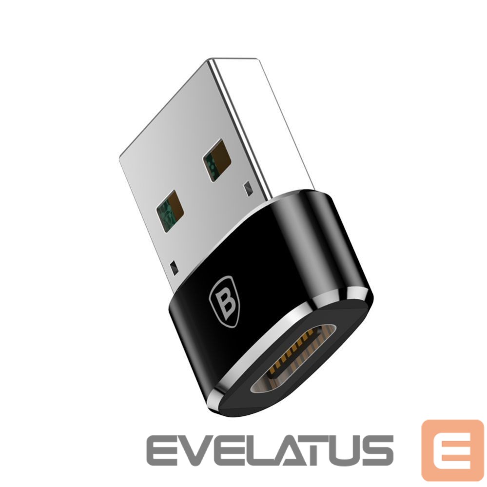Cable Baseus Baseus Mini USB-C to USB-A adapter - black