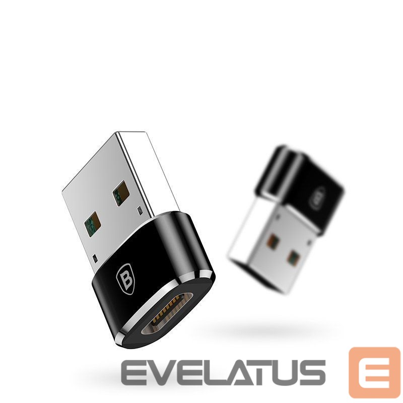 Cable Baseus Baseus Mini USB-C to USB-A adapter - black