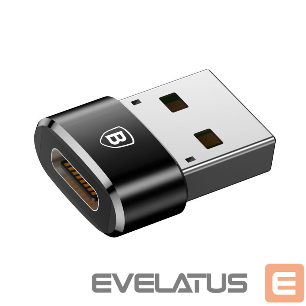 Cable Baseus Baseus Mini USB-C to USB-A adapter - black