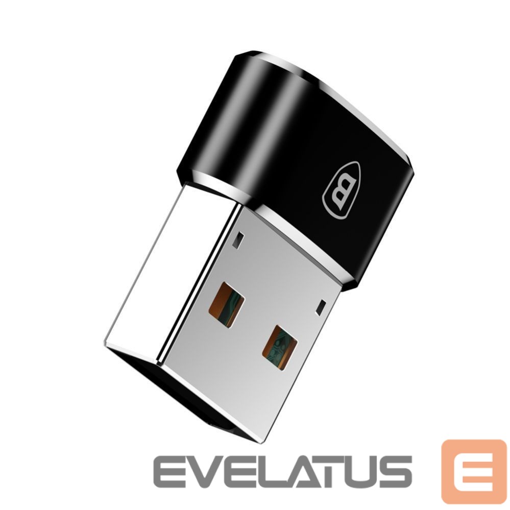Cable Baseus Baseus Mini USB-C to USB-A adapter - black