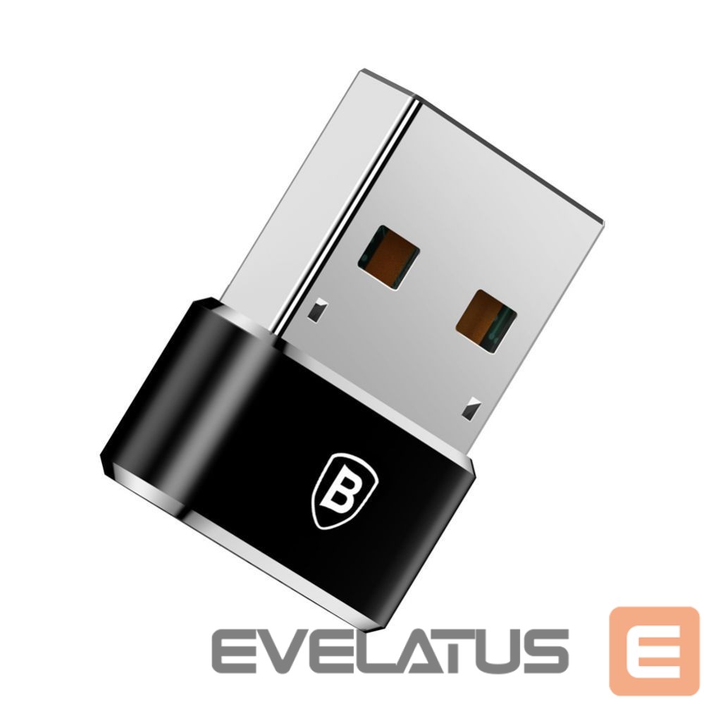 Cable Baseus Baseus Mini USB-C to USB-A adapter - black