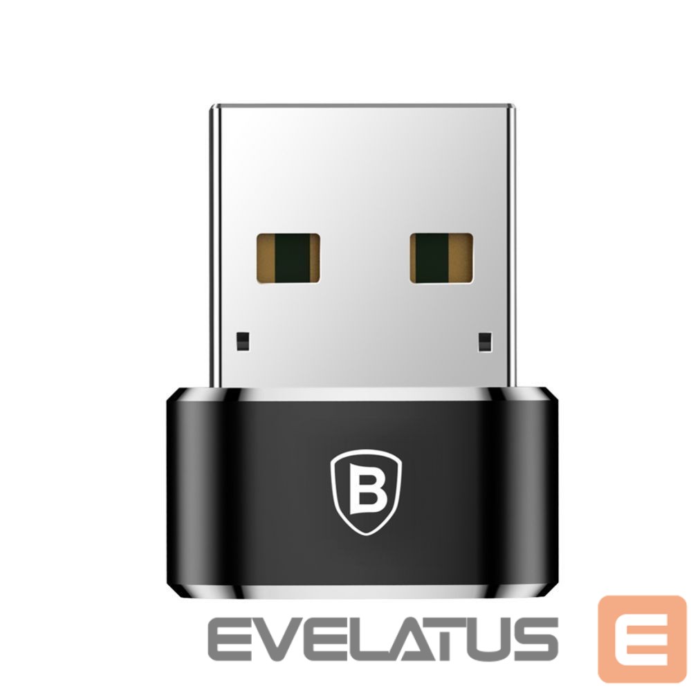 Cable Baseus Baseus Mini USB-C to USB-A adapter - black