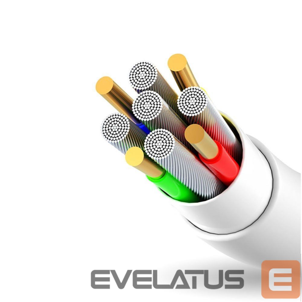 Cable Dudao Dudao cable USB / Lightning 3A 1m white (L1L white)