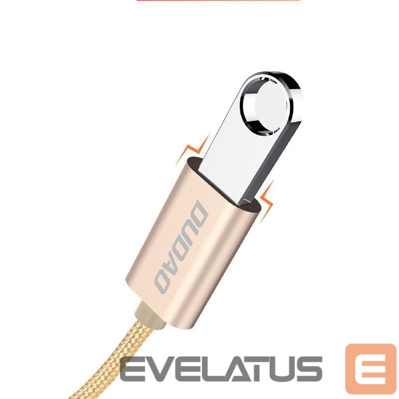 Cable Dudao Dudao adapter cable OTG USB 2.0 to USB Type C gray (L15T)
