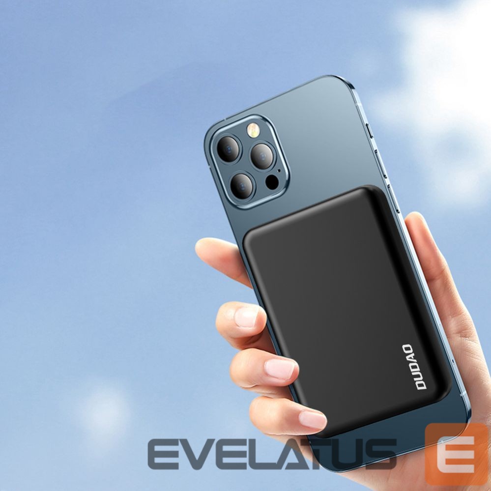 Power bank Dudao Black White