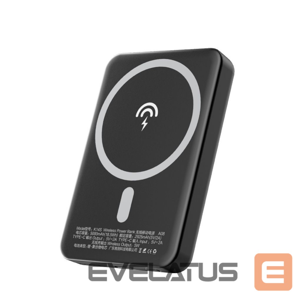 Power bank Dudao Black White