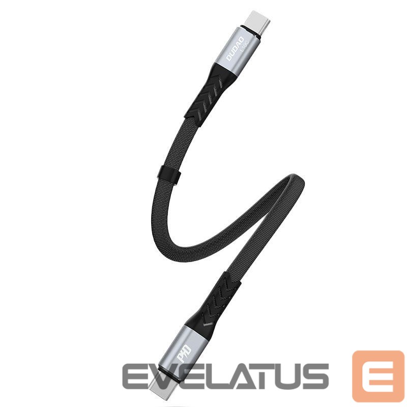 Cable Dudao Dudao L10C USB-C - USB-C PD cable 100W 5A 0.23m - black