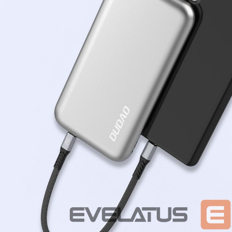 Cable Dudao Dudao L10C USB-C - USB-C PD cable 100W 5A 0.23m - black