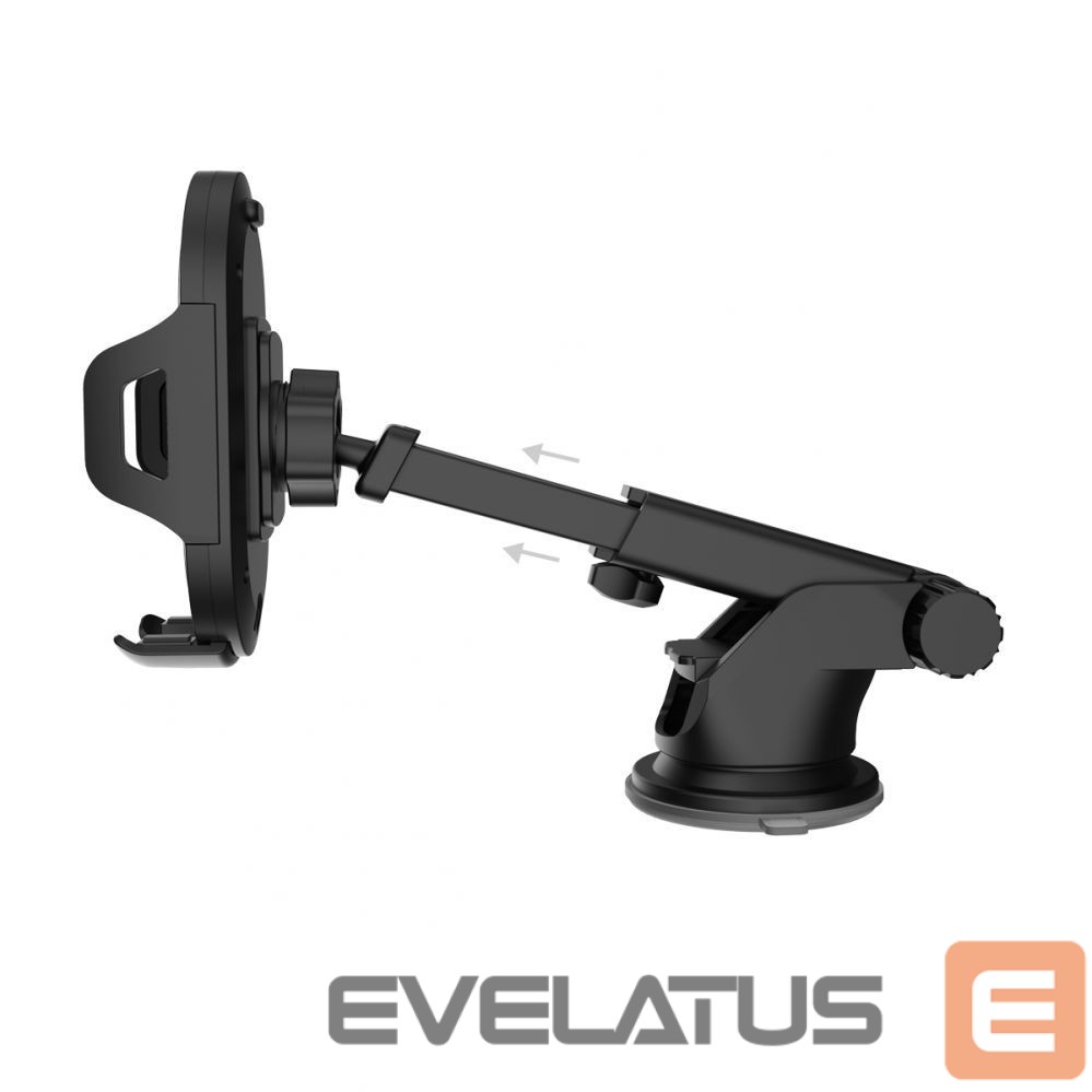 Auto holder Dudao Dudao Telescopic Gravity Car Windshield Mount Holder Black (new F2S black)