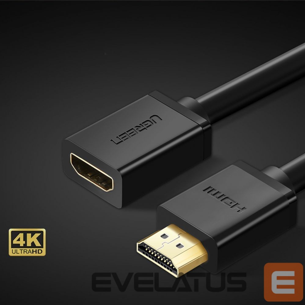 Cable Ugreen Ugreen HD107 10141 HDMI (Male) - HDMI (Female) 4K Cable 1m - Black