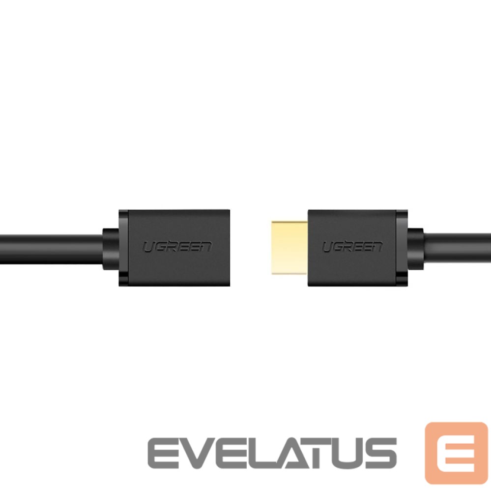 Cable Ugreen Ugreen HD107 10141 HDMI (Male) - HDMI (Female) 4K Cable 1m - Black