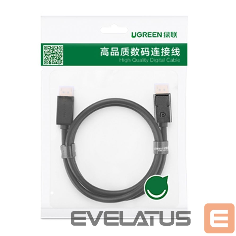 Cable Ugreen Ugreen DP102 10212 DisplayPort 1.2 4K / DisplayPort 1.2 4K Cable 3m - Black