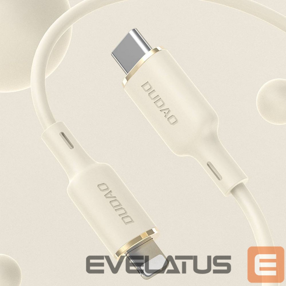 Other Phone Accessory Dudao Dudao L7SE 3in1 USB-A - 2x USB-C / Lightning 66W Cable 1.2m - beige